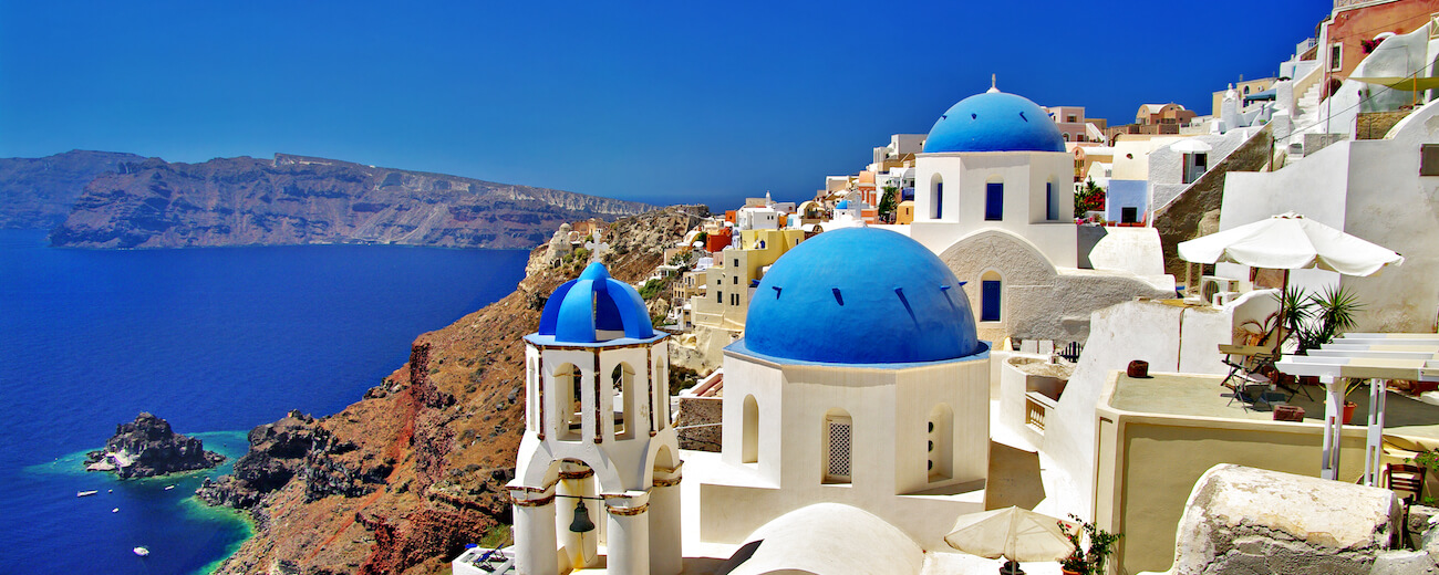 Santorini Greece Aegean Sea Cyclades islands